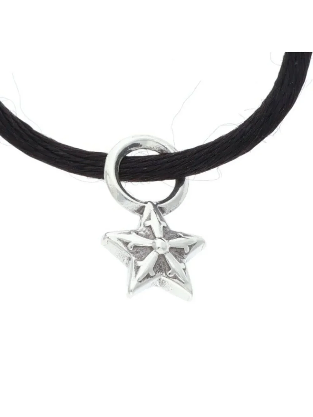 Chrome Hearts KZ Caset Star Stack Silk Bracelet